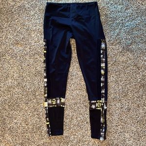 Black Onzie yoga leggings. Size S/M
